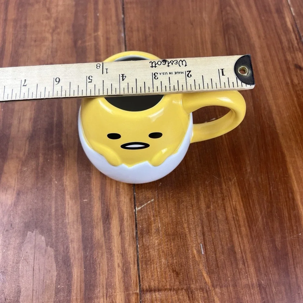Sanrio Gudetama Lazy Egg Mug Cup 20oz Sculpted Silver Buffalo World Market